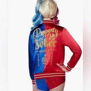 Spirit Halloween Adult Suicide Squad Harley Quinn Jacket Sz XL